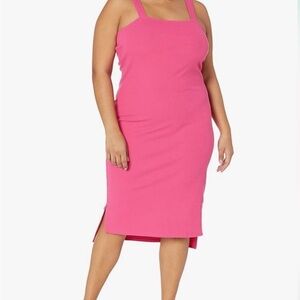 The Drop Women's Amelia Square-Neck Strappy Bodycon Midi Tank Dress size X Large